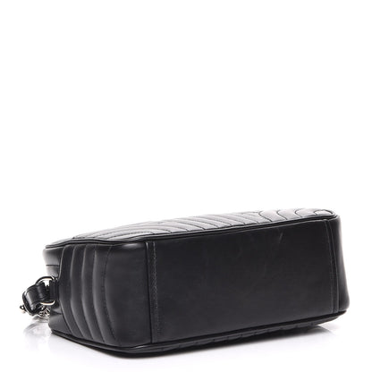 Prada Soft Calfskin Diagramme Crossbody Bag Black 4 of 7