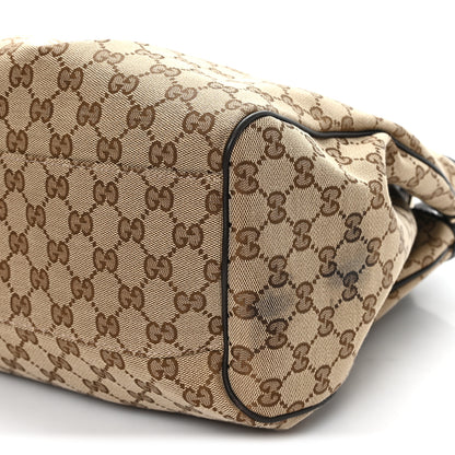 Gucci Monogram Large Sukey Tote Dark Brown 10 of 10