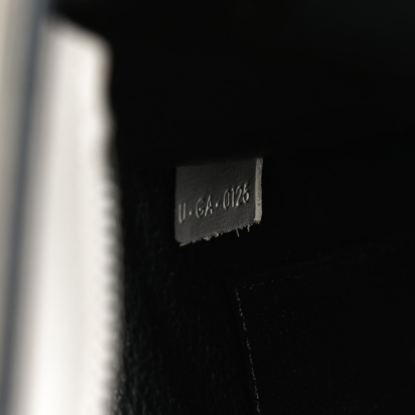 Smooth Calfskin Nano Luggage White