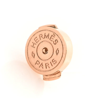 Hermes Gold Lacquered Mini Pop H Earrings Malachite 4 of 7