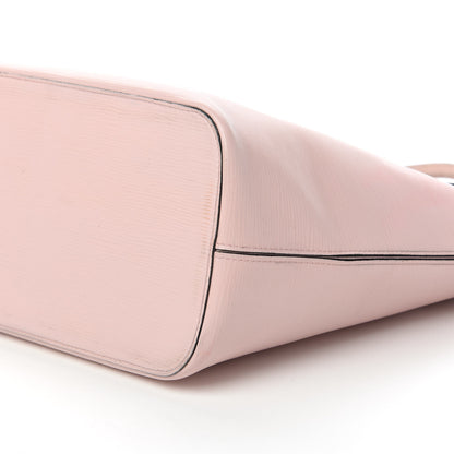 Louis Vuitton Epi Neverfull MM Rose Ballerine 7 of 9