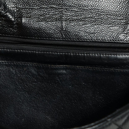 Chanel Caviar Quilted Jumbo Kelly Flap Black 8 of 9