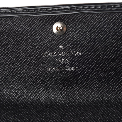 Louis Vuitton Epi Sarah Wallet Black 6 of 8