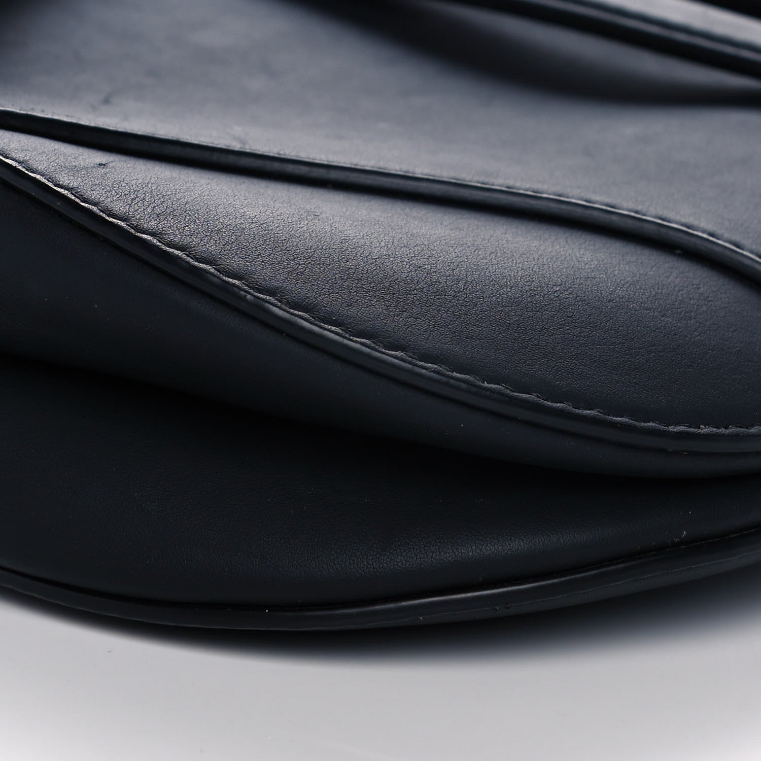 Christian Dior Ultra Matte Calfskin Saddle Bag Black 9 of 15