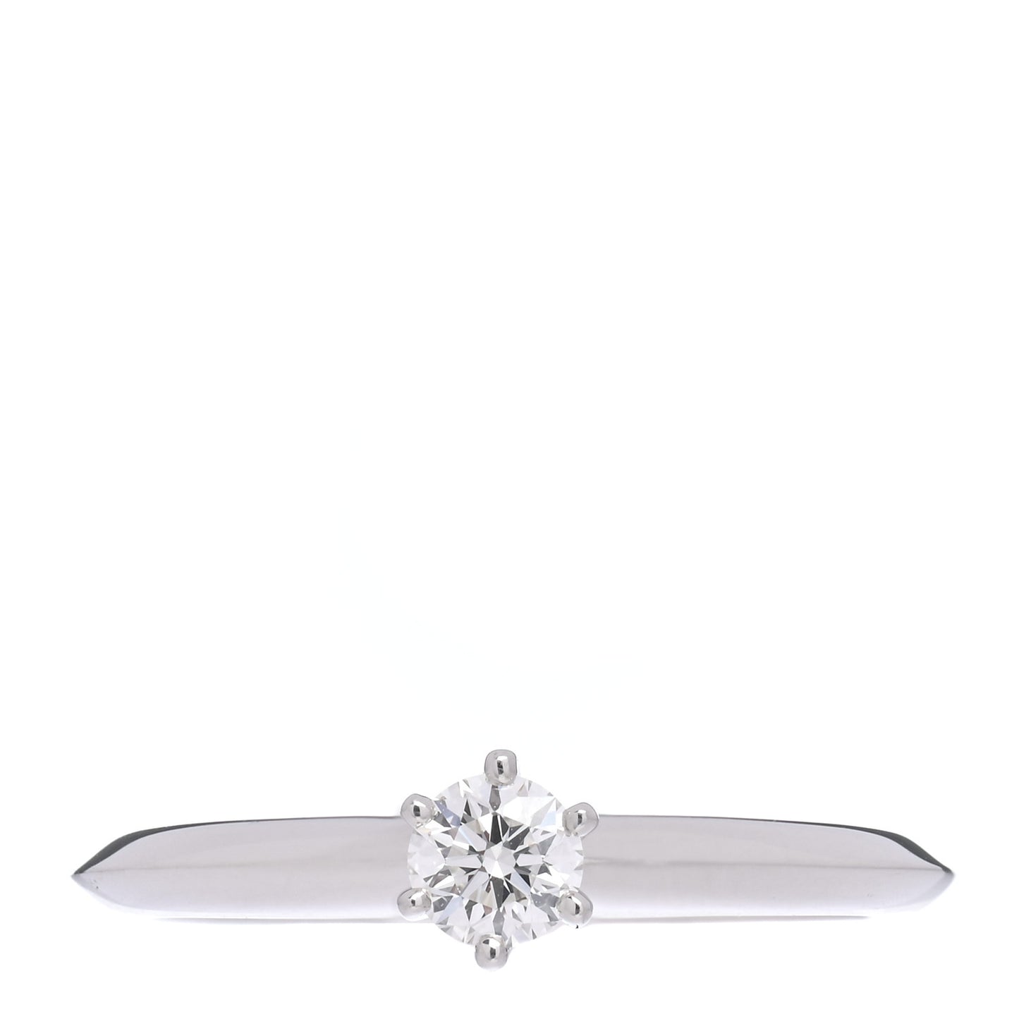 Platinum Diamond .22ct Solitaire Engagement Ring 52 6