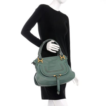 Chloe Calfskin Medium Marcie Satchel Eucalyptus 3 of 8