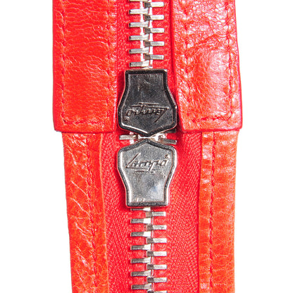 Balenciaga Agneau Giant 21 Silver Hardware City Vermillion 5 of 13