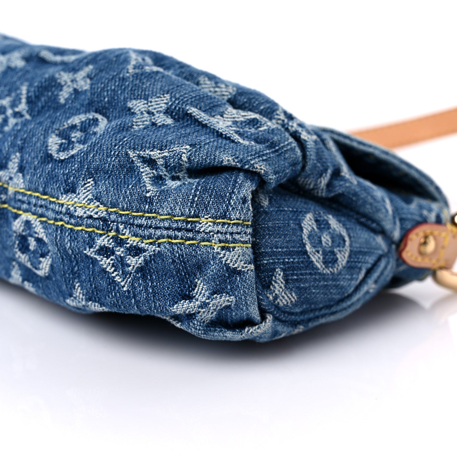 Louis Vuitton Monogram Denim Mini Pleaty Blue 8 of 8