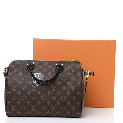 Louis Vuitton Monogram My World Tour Speedy Bandouliere 30 Black 10 of 10