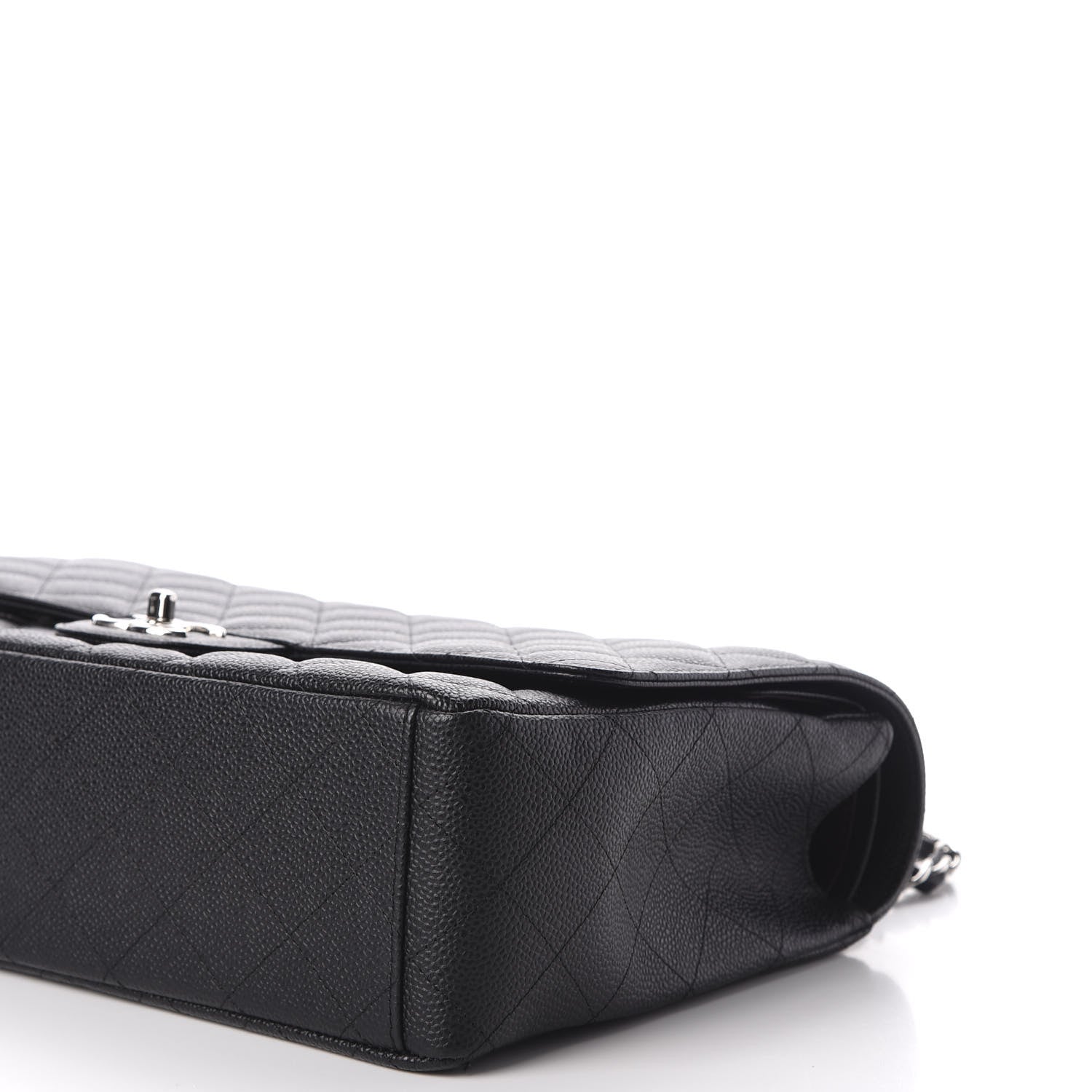 Chanel Caviar Quilted Maxi Double Flap Black 7 of 11