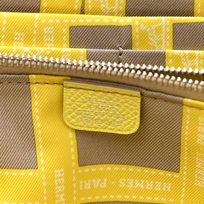 Hermes Epsom Silk'In Wallet Soufre 6 of 7