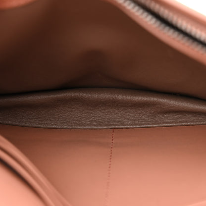 Bottega Veneta Nappa Intrecciato Checker Chain Wallet Beige Red 5 of 15