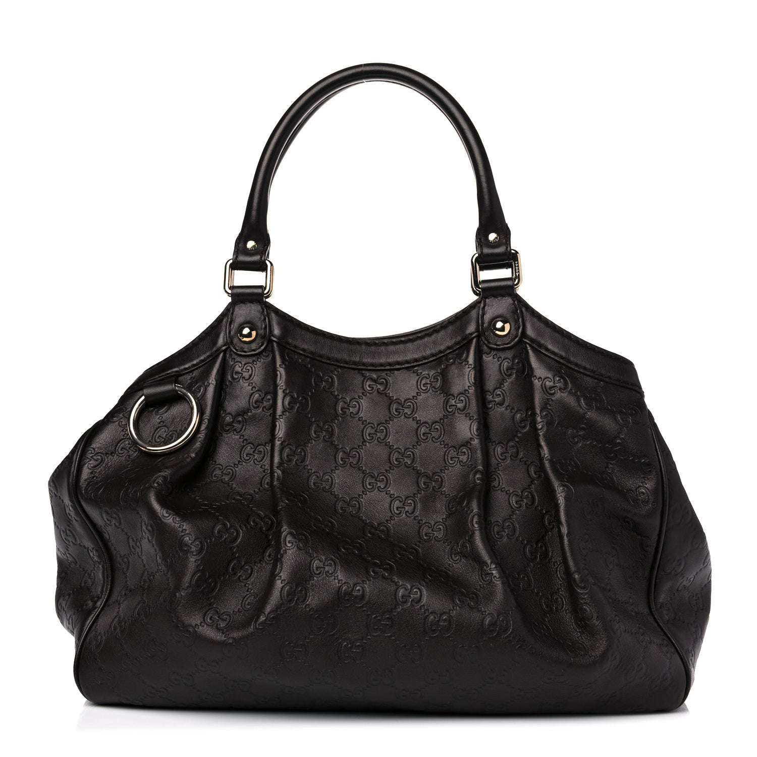 Gucci Guccissima Medium Sukey Tote Chocolate 1 of 20