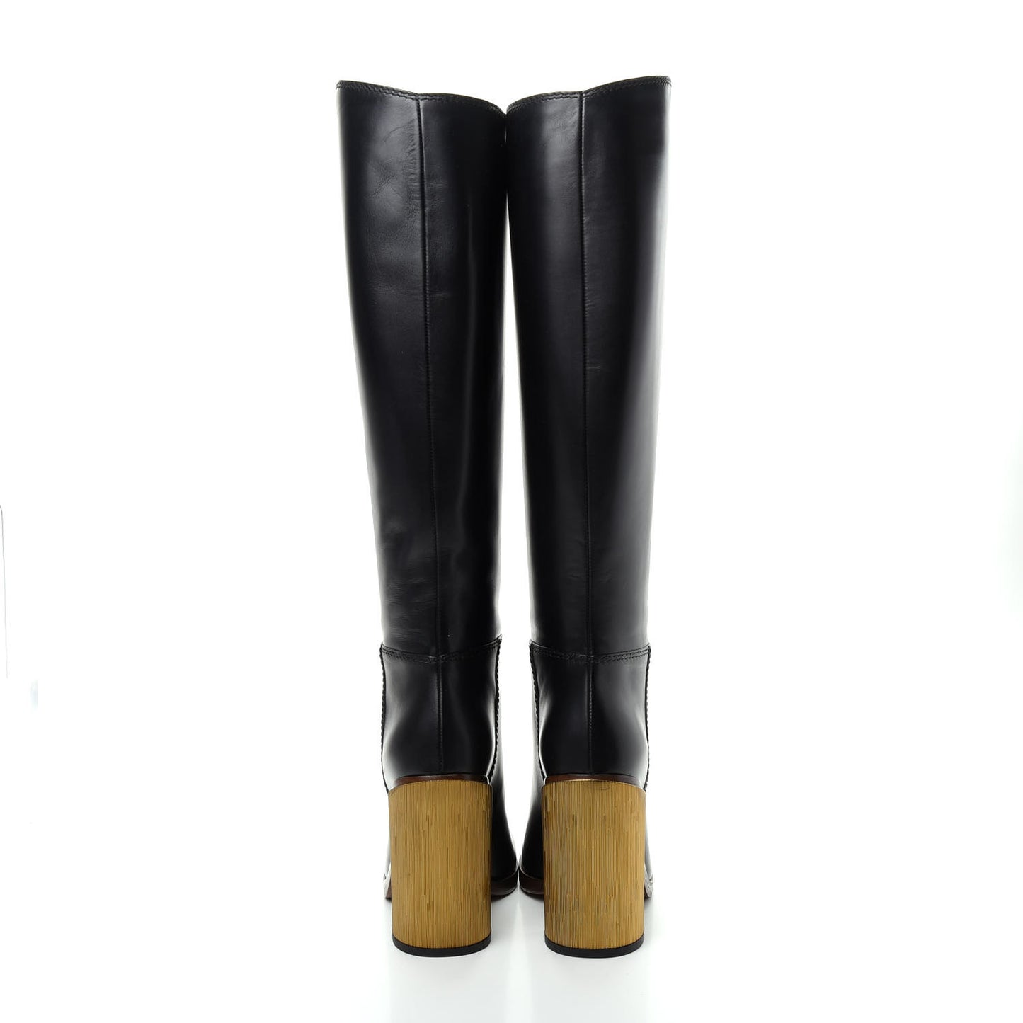 Calfskin Knee High Lifford Boots 37 Black