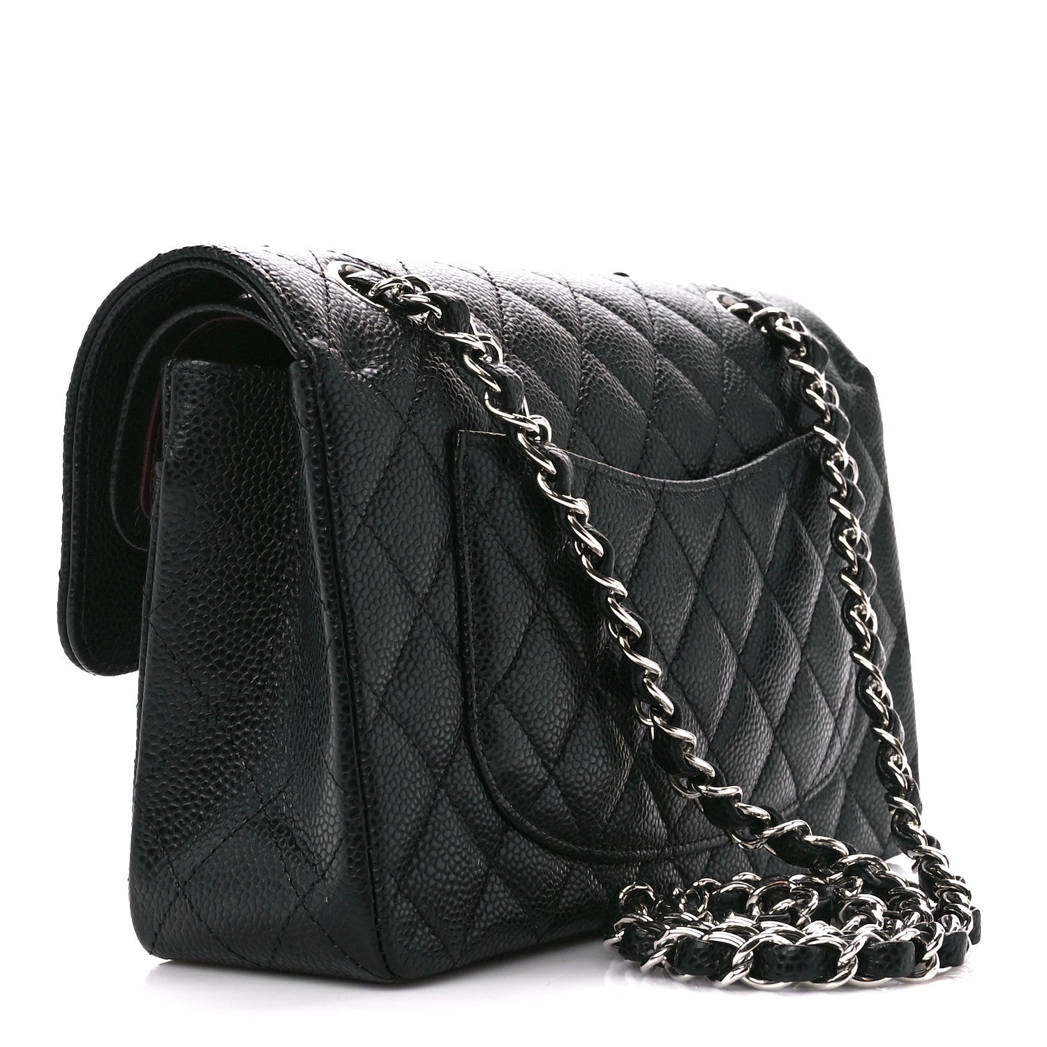 Chanel Caviar Quilted Small Double Flap Black 3 of 11