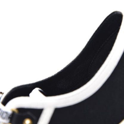 Christian Dior Canvas Walk'N'Dior Low Top Sneakers 37.5 Black 10 of 13