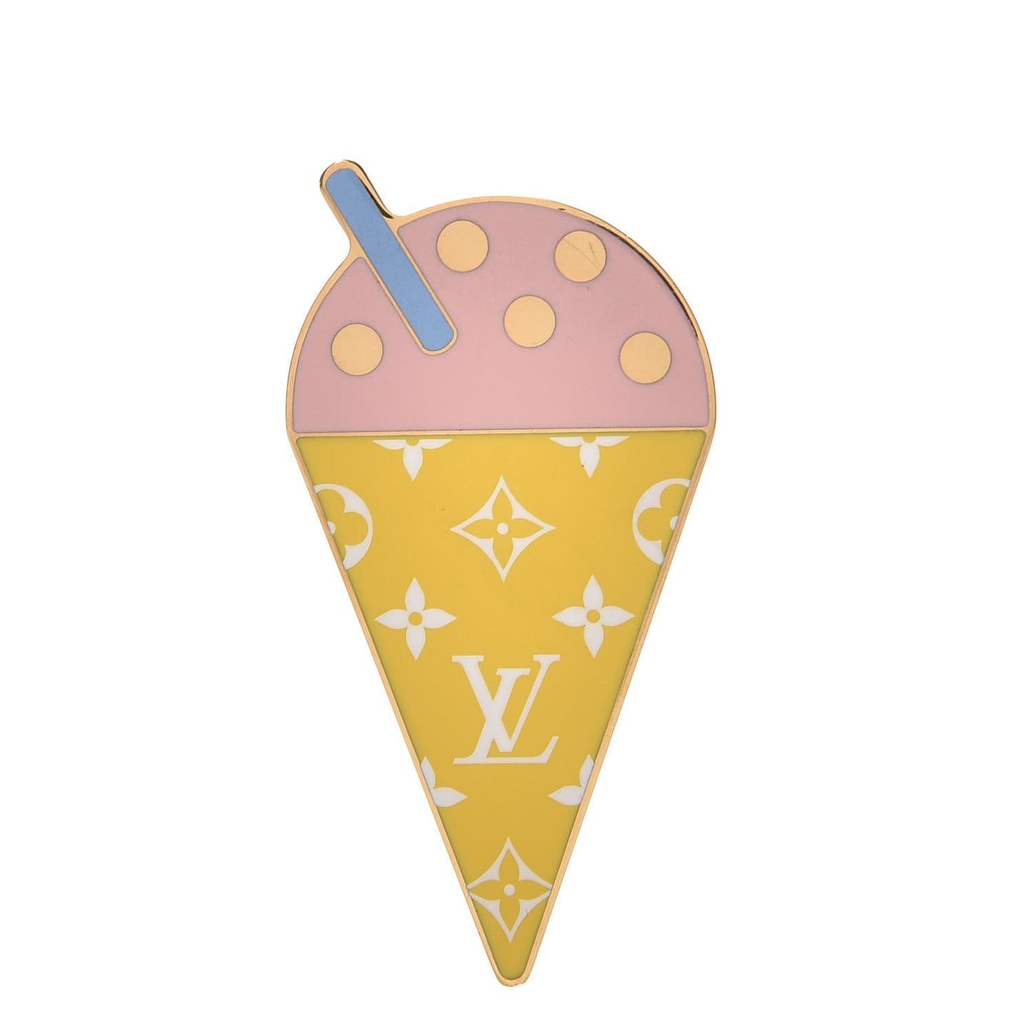 Monogram Summer Feel Ice Cream Magnet