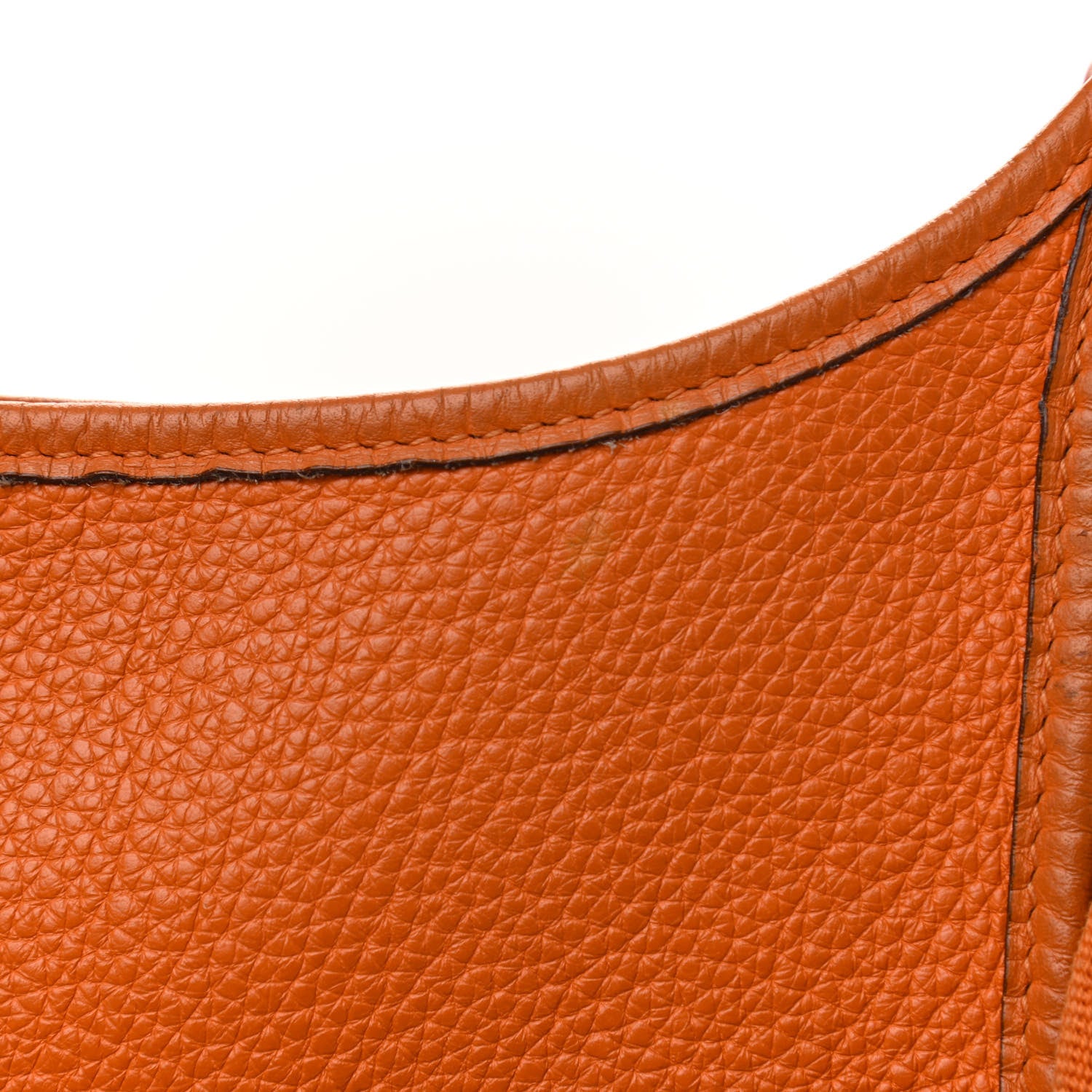 Hermes Taurillon Clemence Evelyne PM Orange 11 of 16