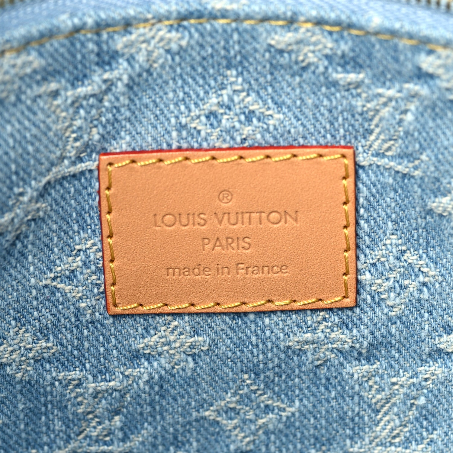 Louis Vuitton Monogram Washed Denim Let Go PM Sky Blue 7 of 10