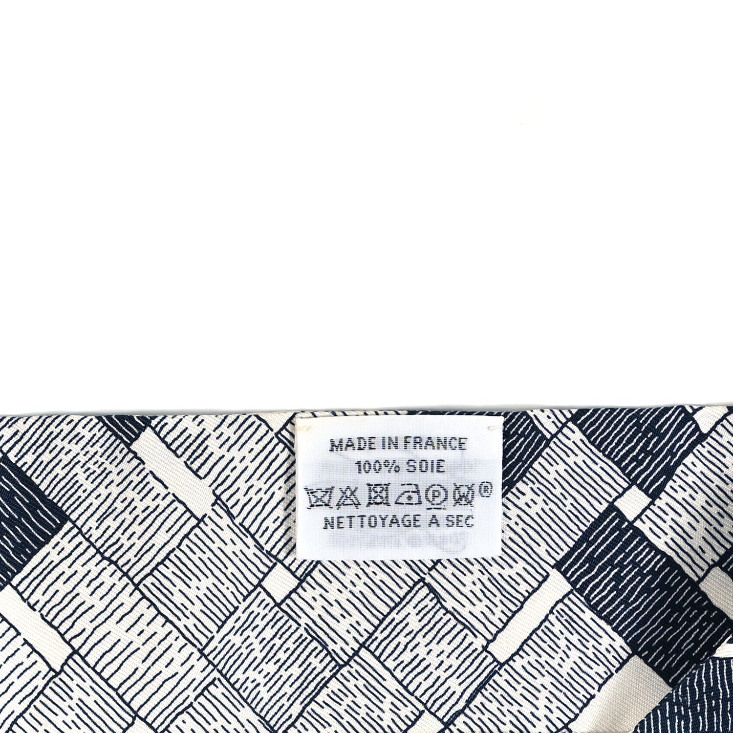 Hermes Silk Twilly Mors a Jouets Chemise Marine White 3 of 4