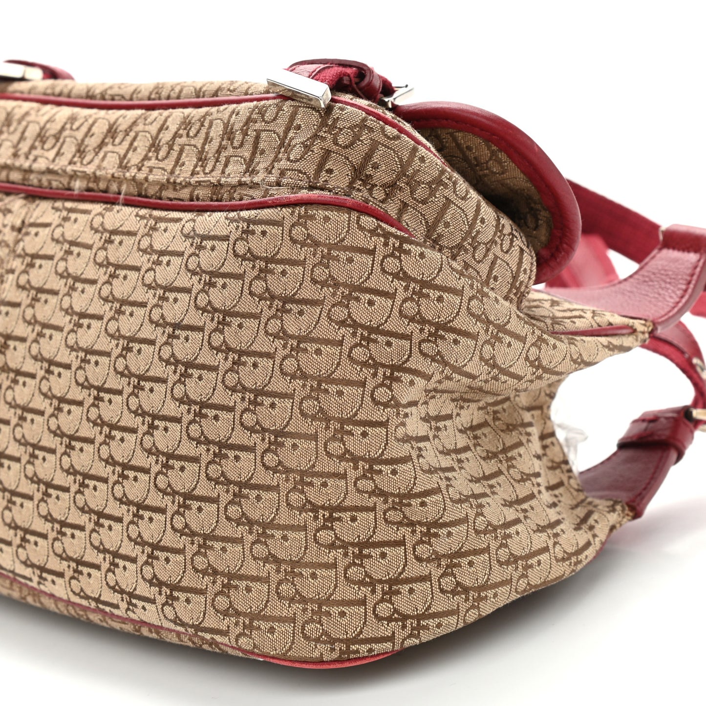 Monogram Tote Red