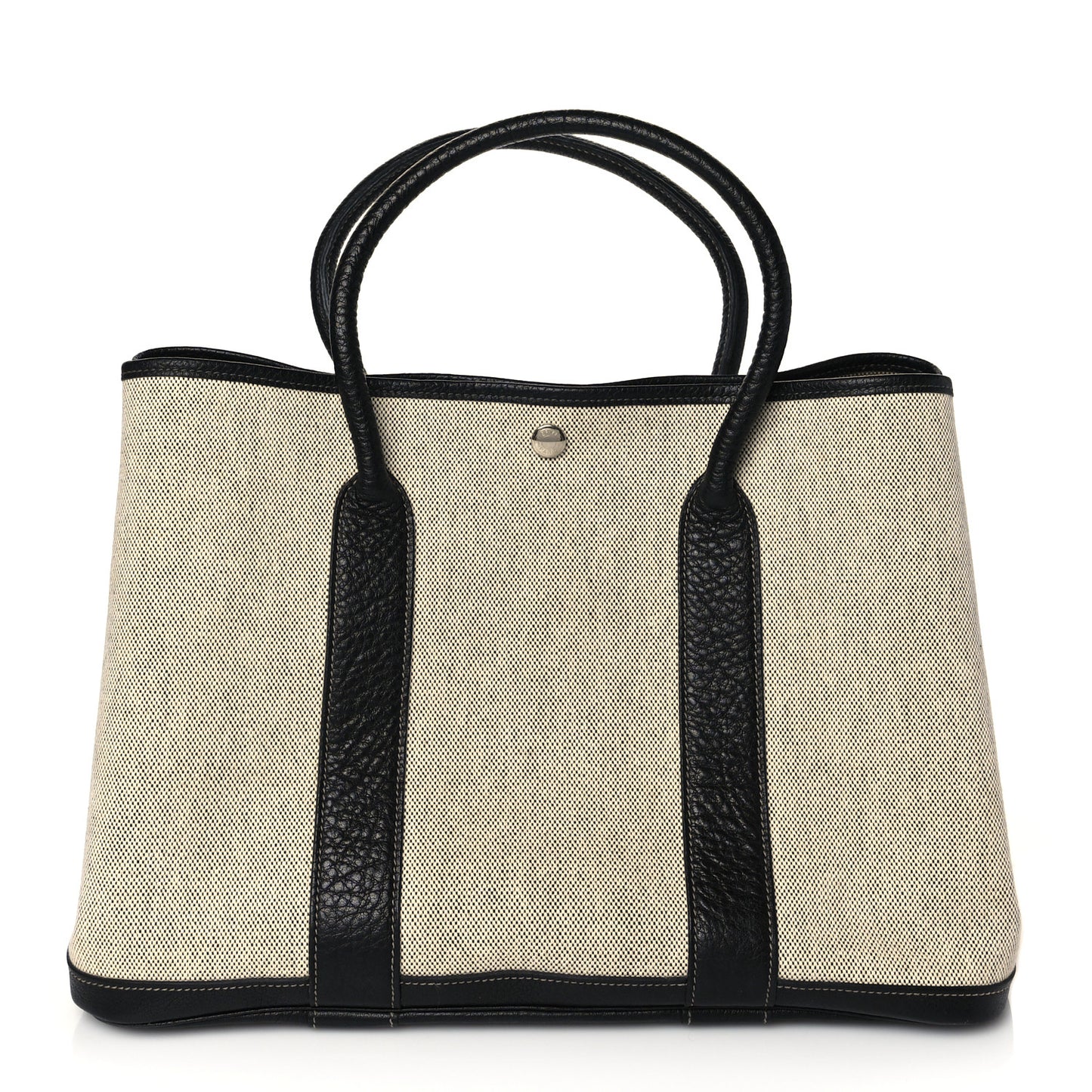 Toile Buffle Skipper Garden Party 36 MM Tote Black
