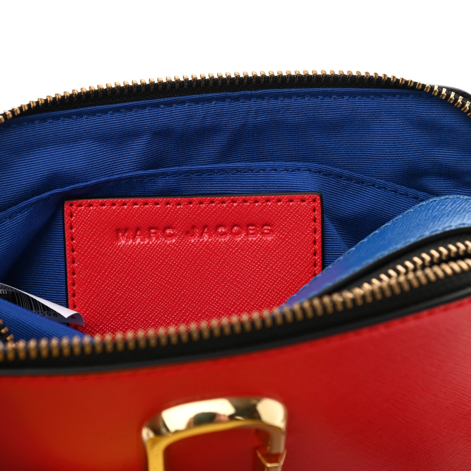 Marc Jacobs Saffino Small Snapshot Colour Block Camera Bag Red Multicolor 5 of 7