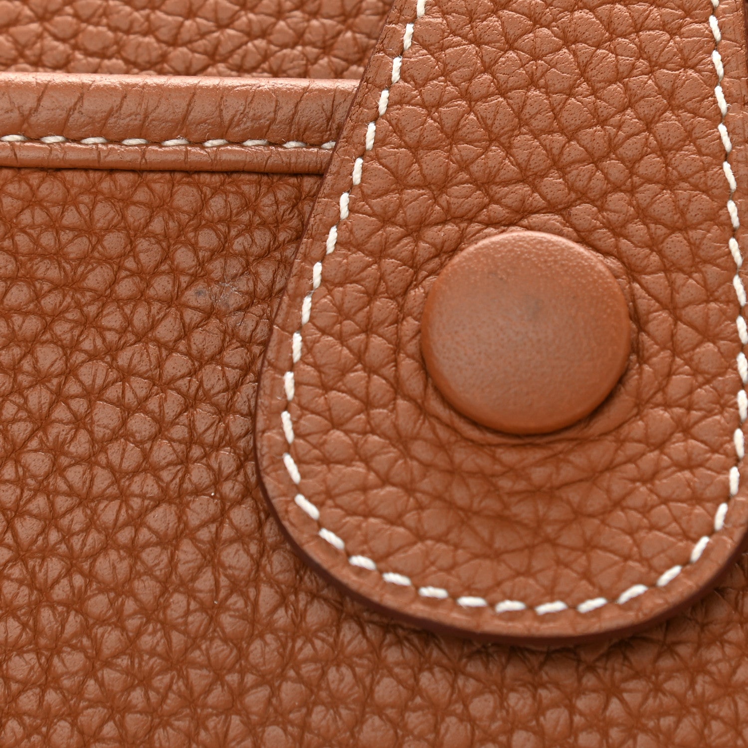 Hermes Taurillon Clemence Evelyne III GM Gold 14 of 15