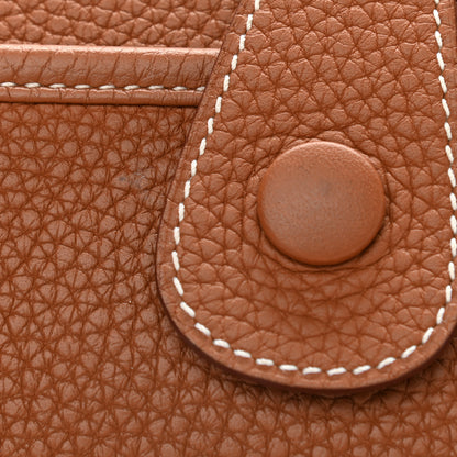 Hermes Taurillon Clemence Evelyne III GM Gold 14 of 15