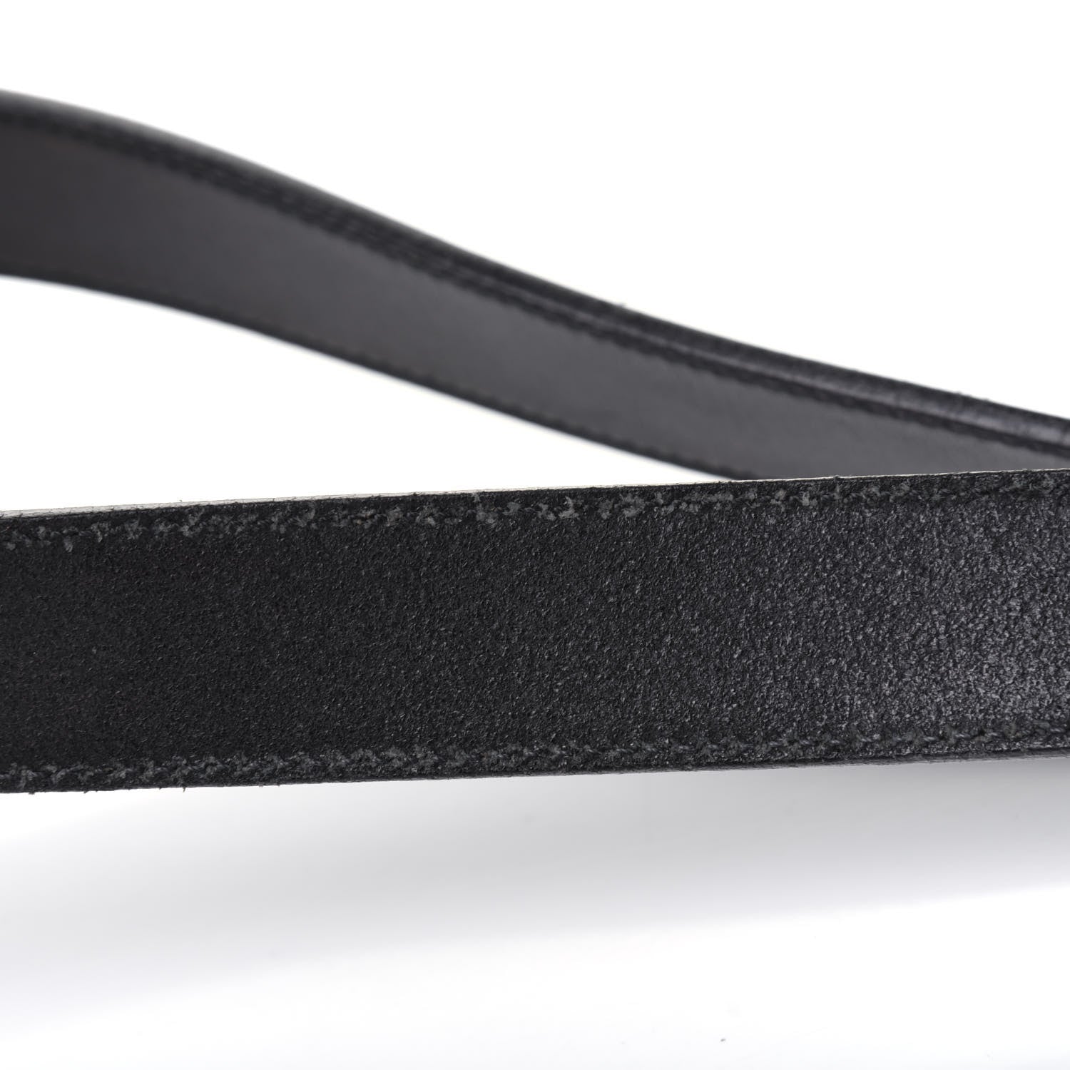 Gucci Calfskin Interlocking G Belt 85 34 Black 7 of 12