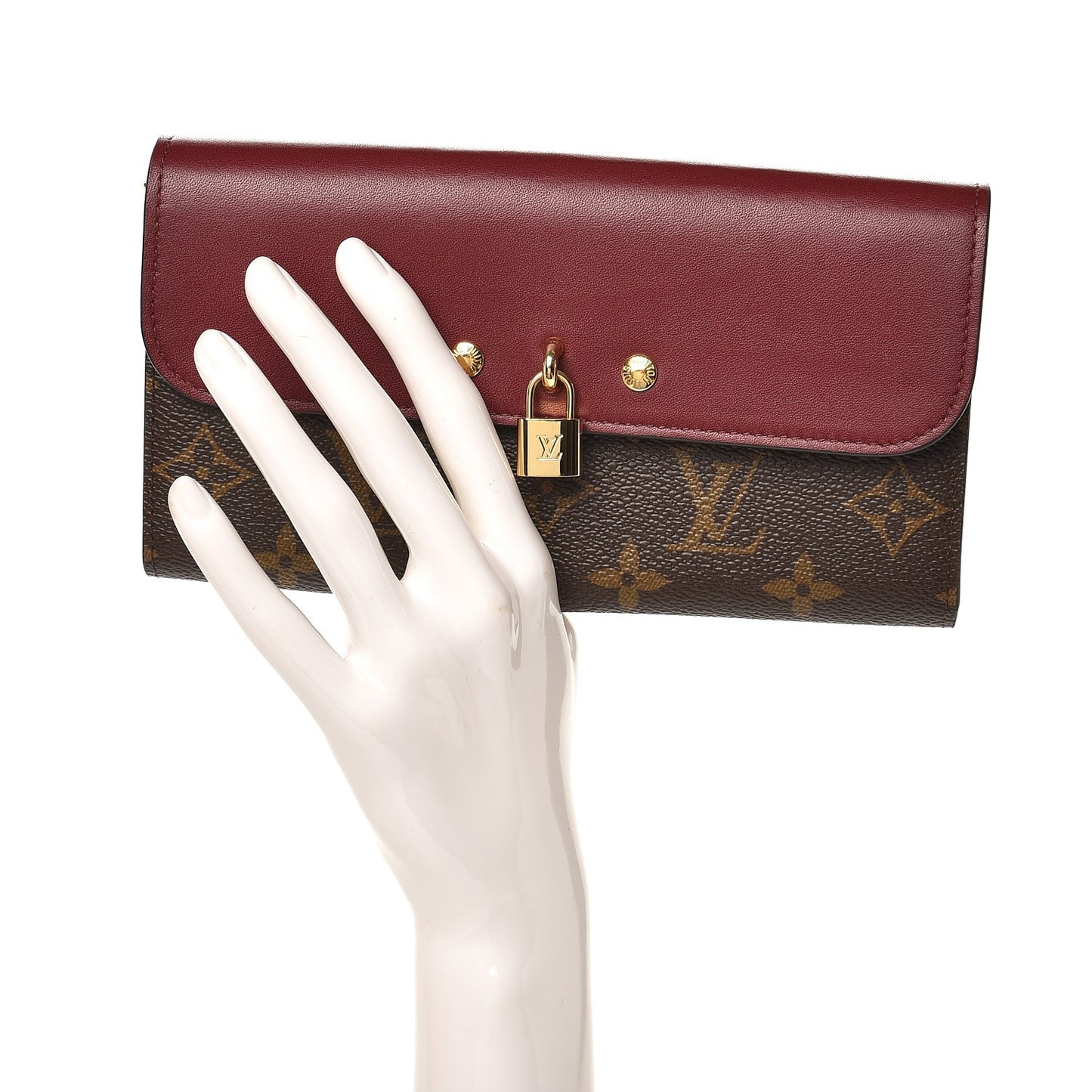 Monogram Venus Wallet Raisin