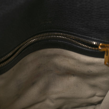 Tom Ford Calfskin Large T Clasp Tara Crossbody Bag Black 12 of 12