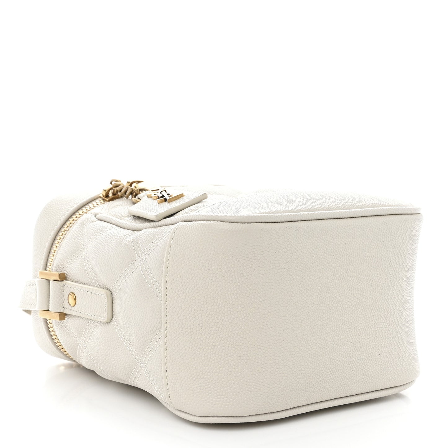 Grain de Poudre Quilted 80's Vanity Bag Crema Soft Crema Soft