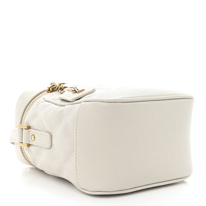 Saint Laurent Grain de Poudre Quilted 80's Vanity Bag Crema Soft Crema Soft 4 of 10