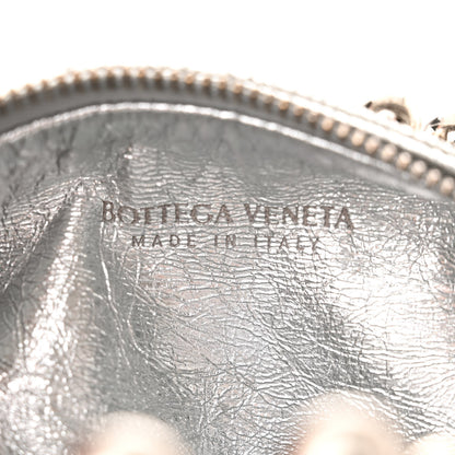Bottega Veneta Metallic Nappa Studded Intrecciato Mini Jodie Silver 6 of 10