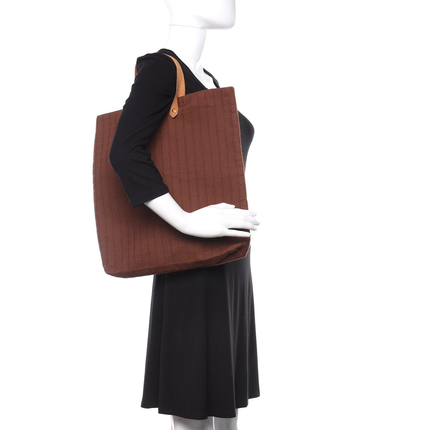 Hermes Canvas Ahmedabad Tote 2 of 9