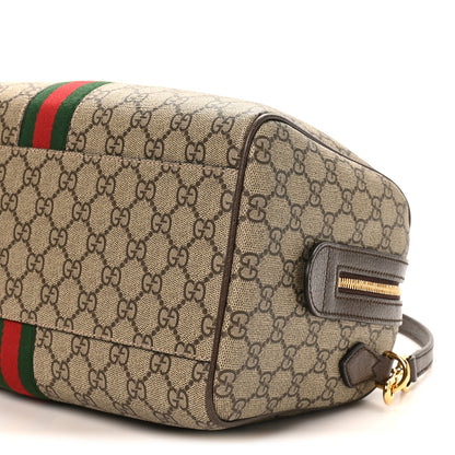 Gucci GG Supreme Monogram Web Medium Ophidia Top Handle Bag Beige Ebony 10 of 10