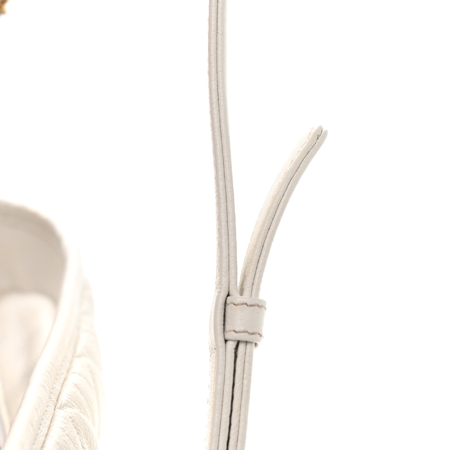 Chanel Patent Goatskin Quilted Medium Gabrielle Hobo White 10 of 25