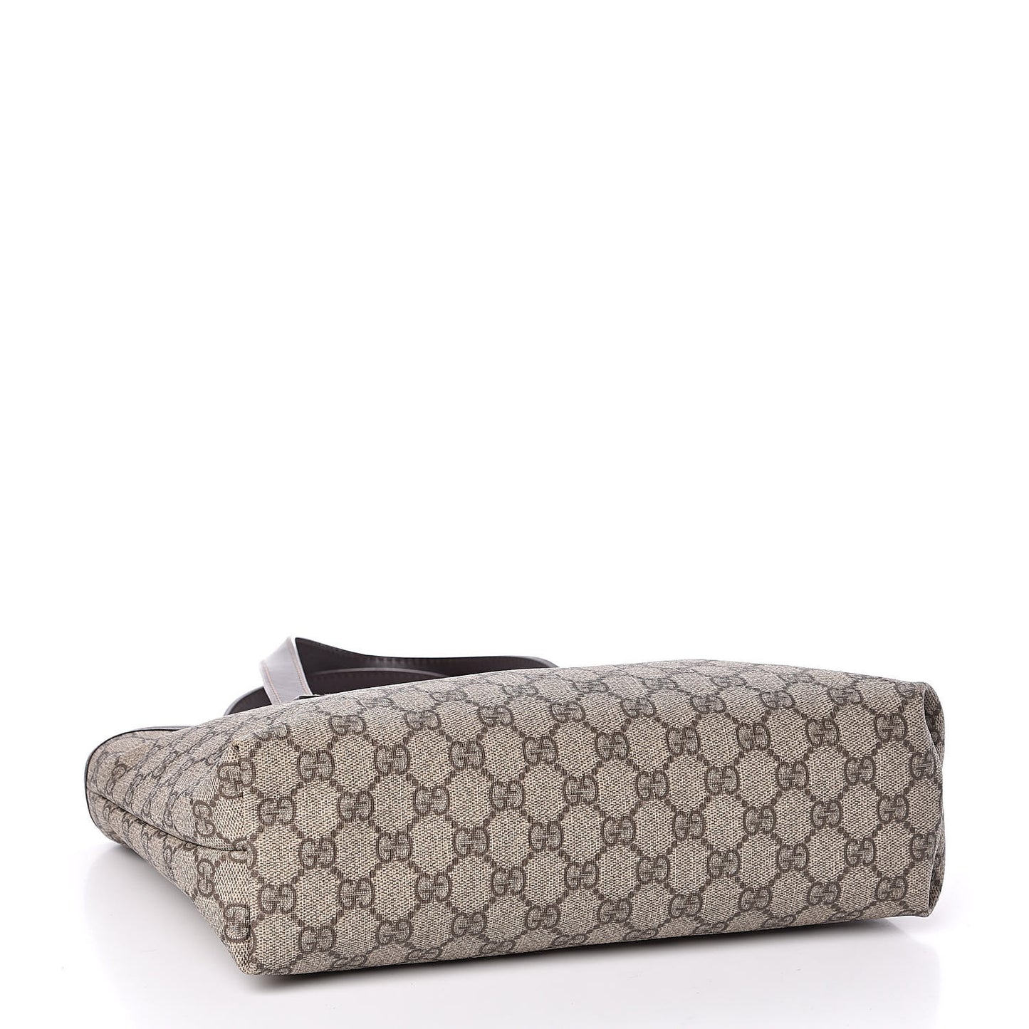 GG Supreme Monogram Small Joy Tote Dark Brown