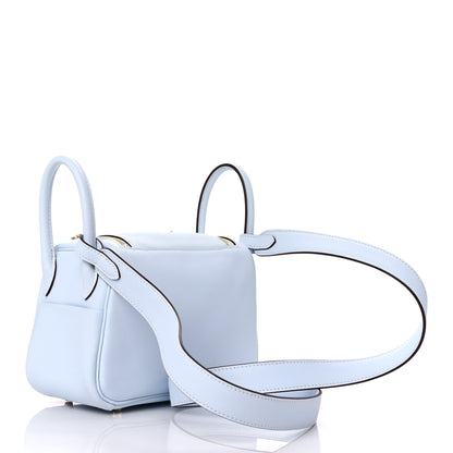 Hermes Swift Mini Lindy 20 Bleu Brume 4 of 11
