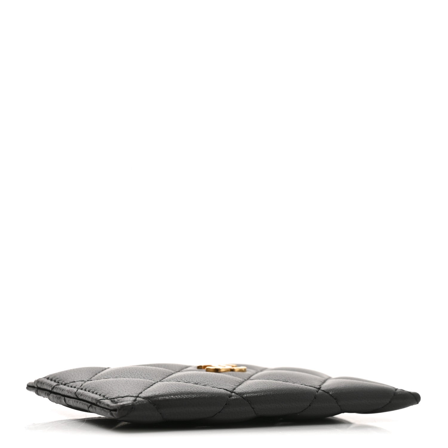 Chanel Lambskin Quilted Card Holder Black 4 of 9