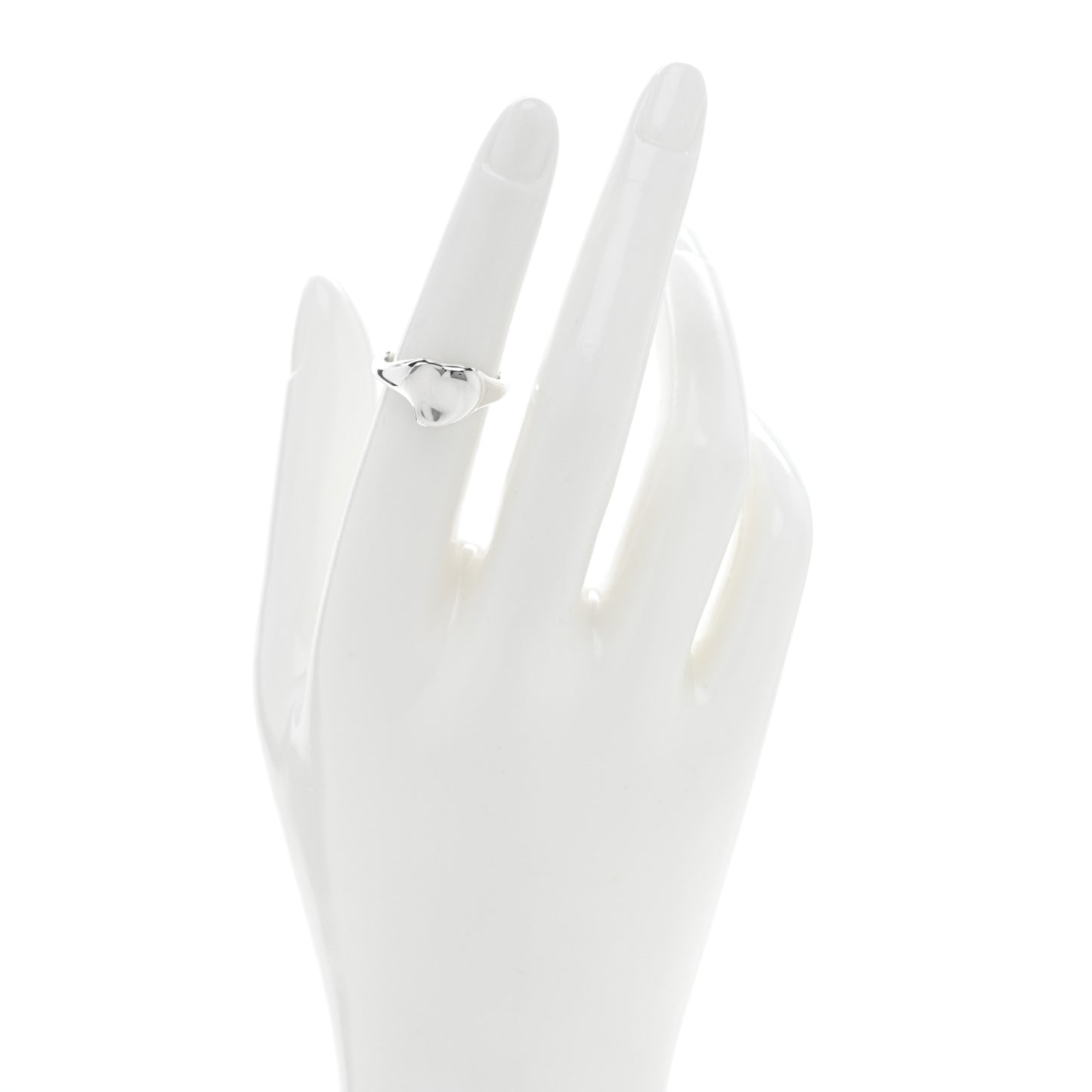 Sterling Silver Elsa Peretti Full Heart Ring 51 5.75
