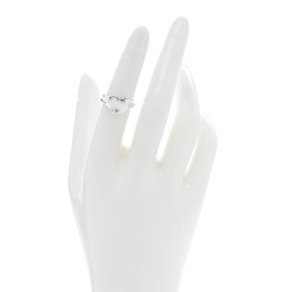 Tiffany Sterling Silver Elsa Peretti Full Heart Ring 51 5.75 2 of 5