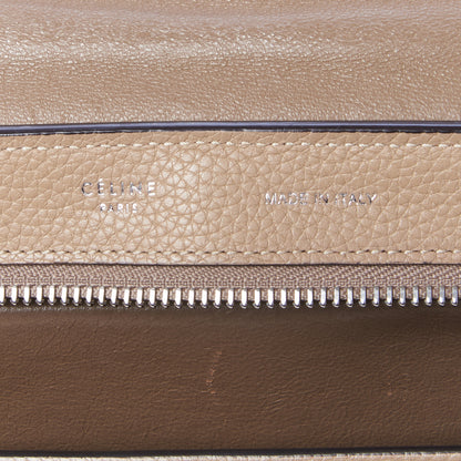 Celine Drummed Calfskin Suede Medium Trapeze Dune 9 of 9