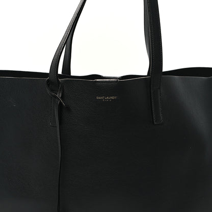 Saint Laurent Calfskin Large Shopping Tote Black 9 of 12