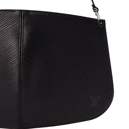 Louis Vuitton Epi Demi Lune Pochette Black 9 of 11