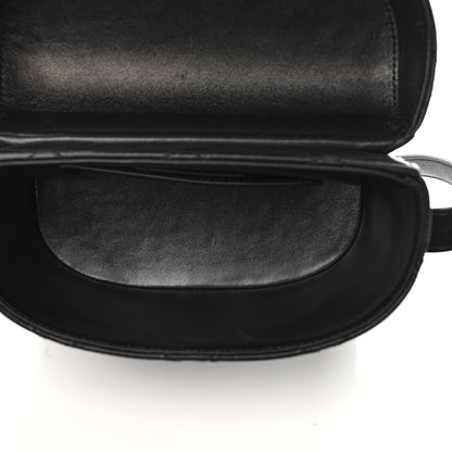 Saint Laurent Lambskin Quilted Camera Crossbody Flap Bag Black 5 of 9