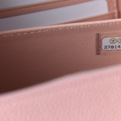 Chanel Caviar Quilted Filigree Vanity Clutch With Chain Pink 9 of 11