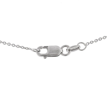 Roberto Coin 18K White Gold Diamond Tiny Treasures Baby Cross Pendant Necklace 4 of 5