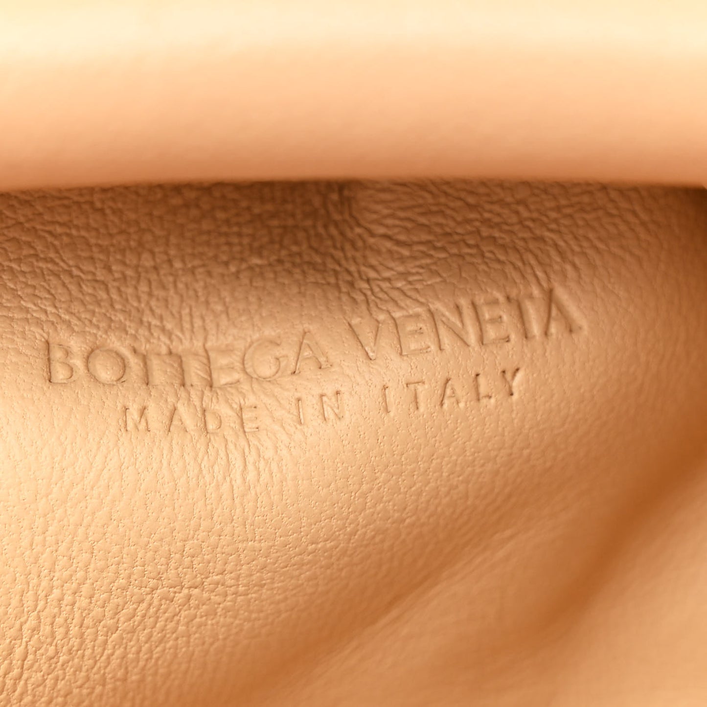 Nappa Intrecciato The Mini Pouch Almond